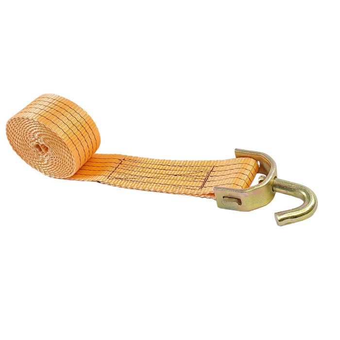 Cinta Guincheiro 50mm 5 Ton x 3m Gancho Gir Laranja