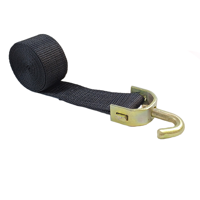 Cinta Guincheiro 50mm 3 Ton x 3m Gancho Gir Preta