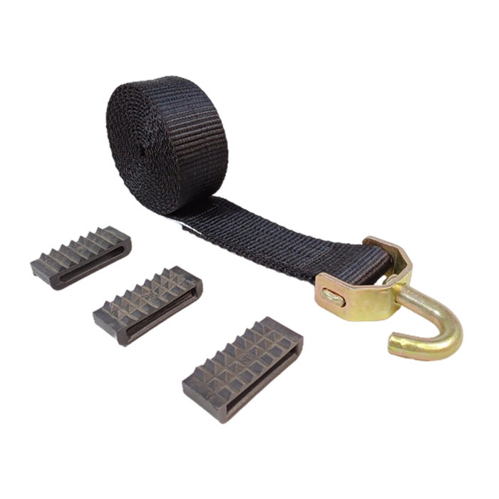 Cinta Cegonheiro Pr 50mm 5 Ton x 3m Gancho Gir + 3 canoplas