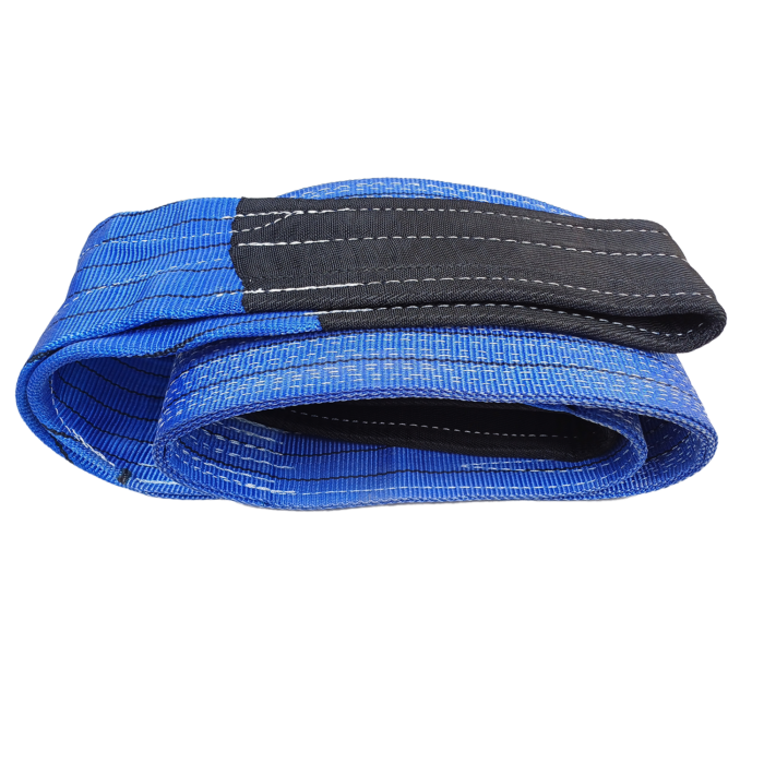 Cinta De Elevação Olhal Sling 240mm Dupla 8 Ton x 3m Azul 7:1
