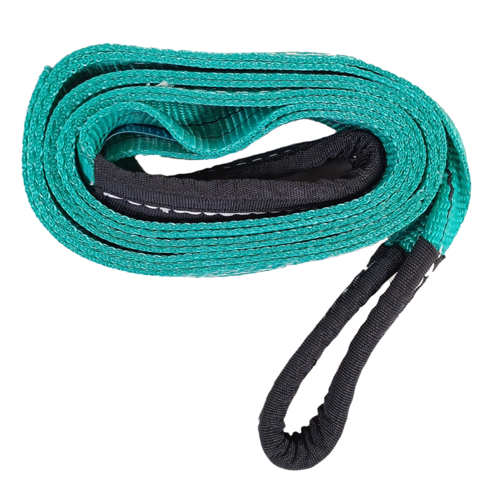 Cinta De Elevação Olhal Sling 60mm Dupla 2 Ton X 6m Verde 7:1